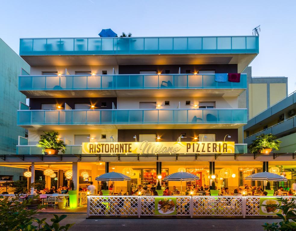 Hotel Milano 3S Bibione Exterior foto